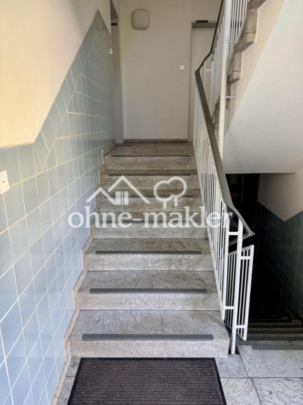 Treppe zur Wohnung