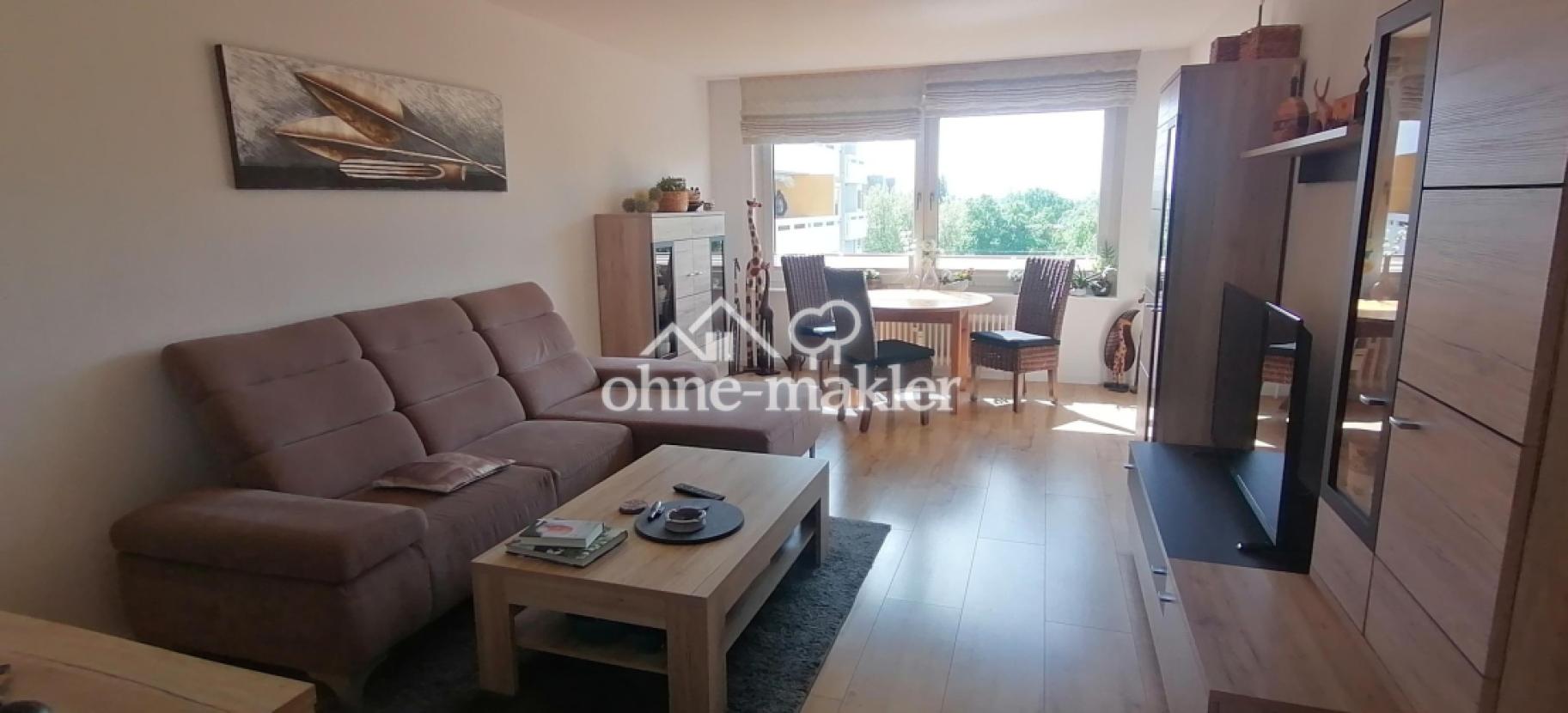 helles Wohnzimmer nach Süden