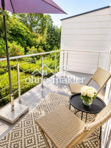 Balkon obere Etage