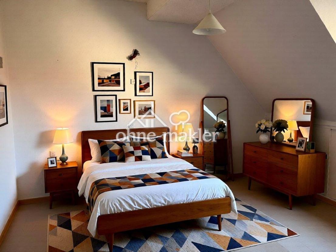 Dachgeschoss Schlafzimmer