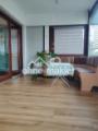 verglaster Balkon