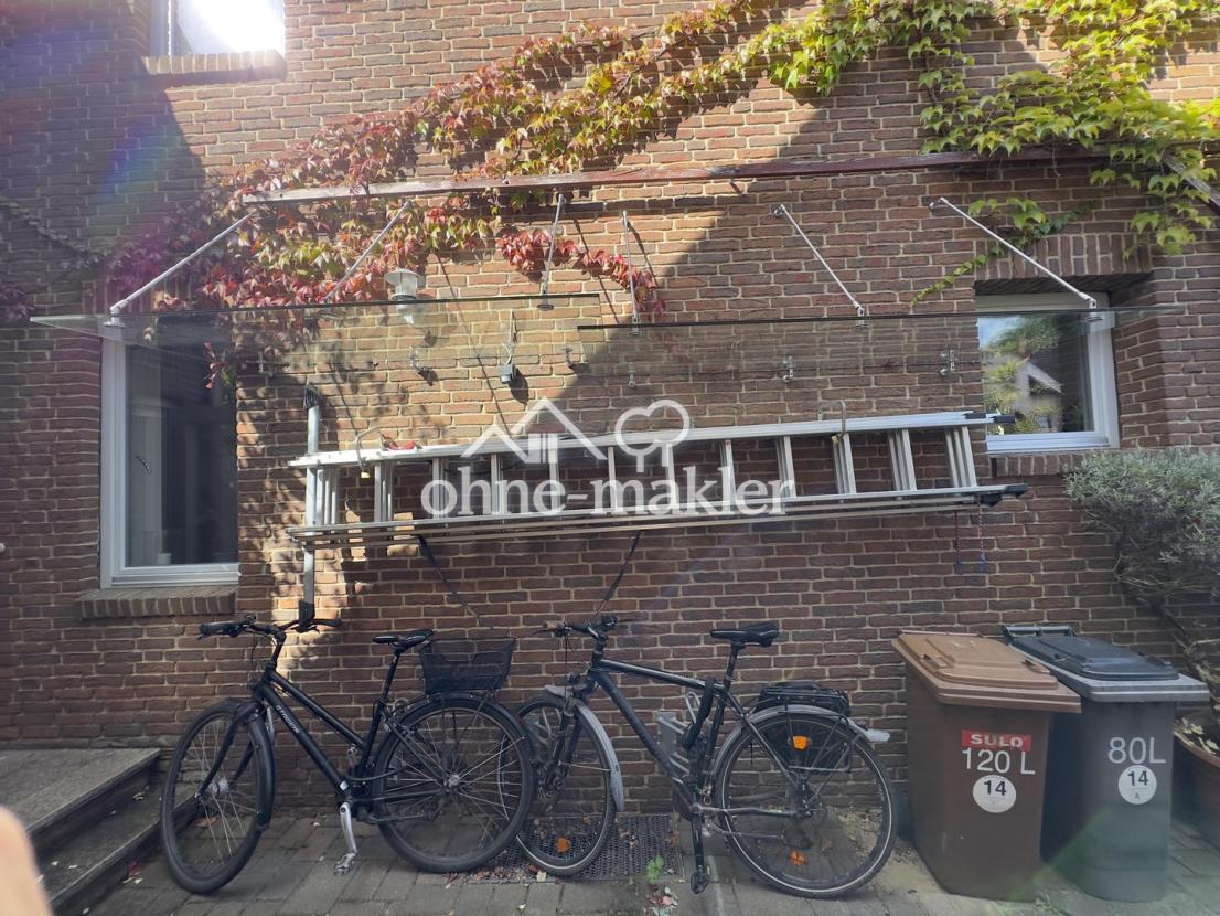 Überdachte Fahrradständer
