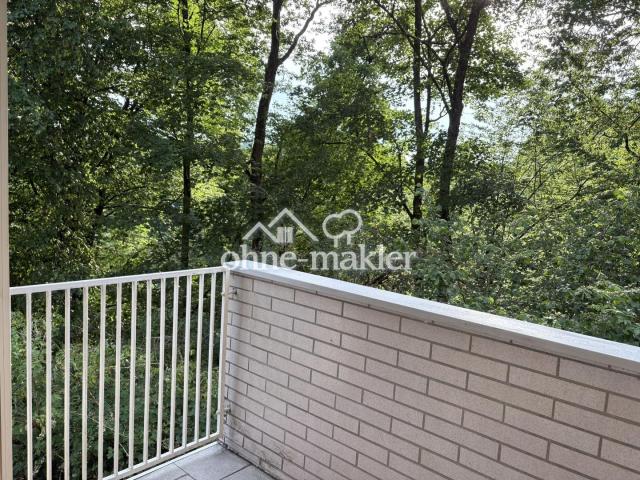 Loggia mit Blick ins Grüne