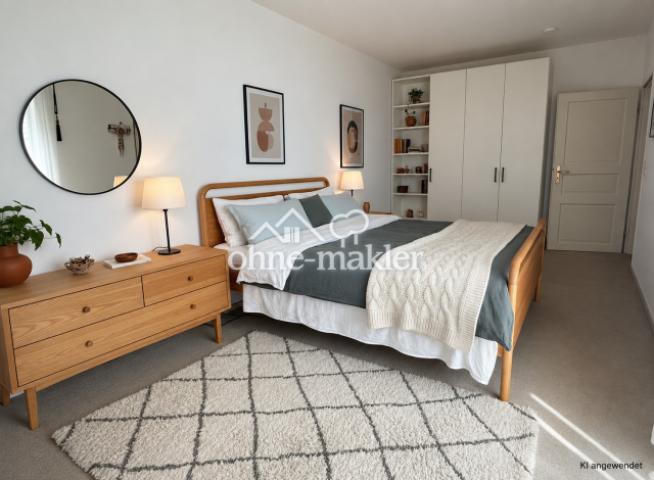 Grosszügiges Hauptschlafzimmer