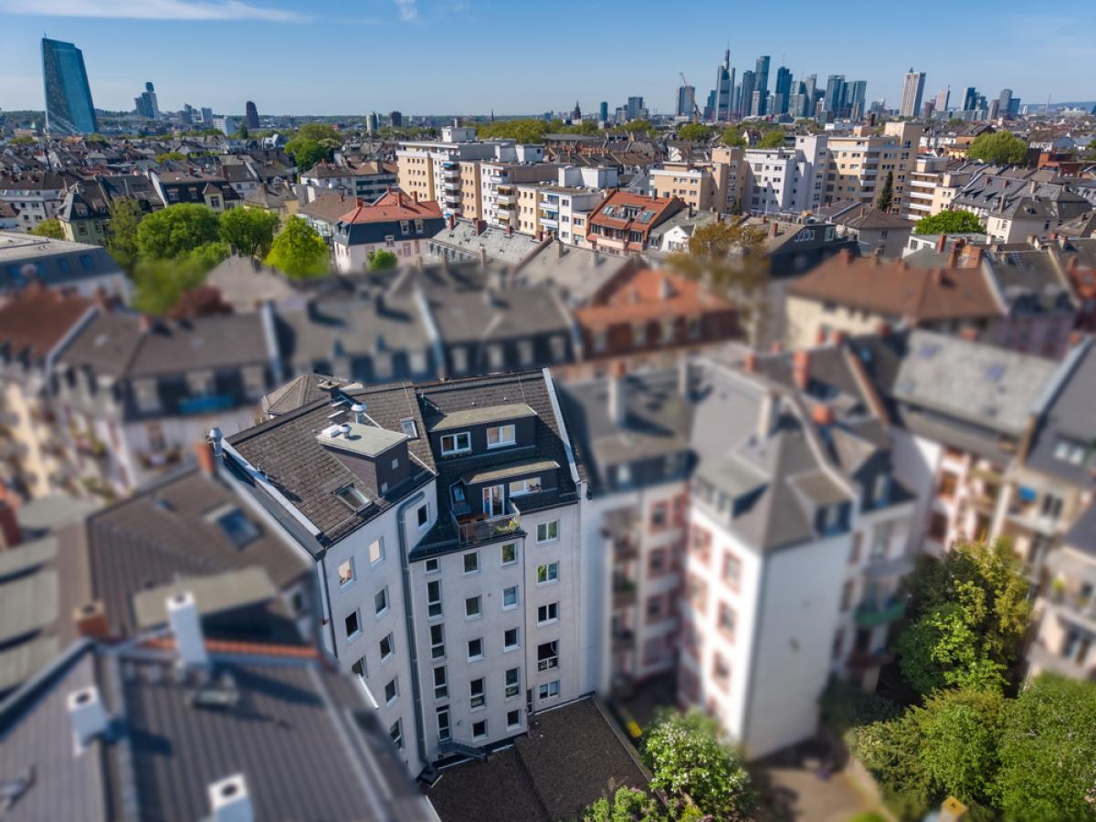 Außenansicht - Rückansicht des Hauses
