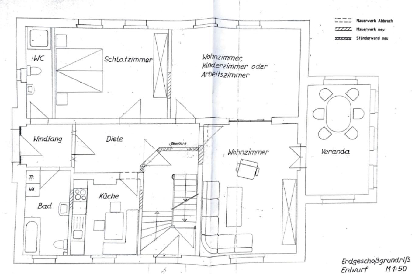 Grundriss EG Entwurf