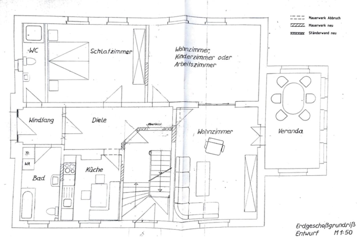 Grundriss EG Entwurf