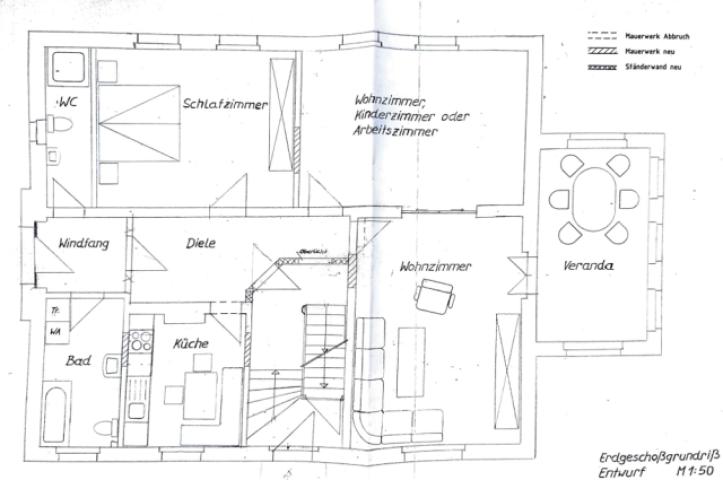 Grundriss EG Entwurf