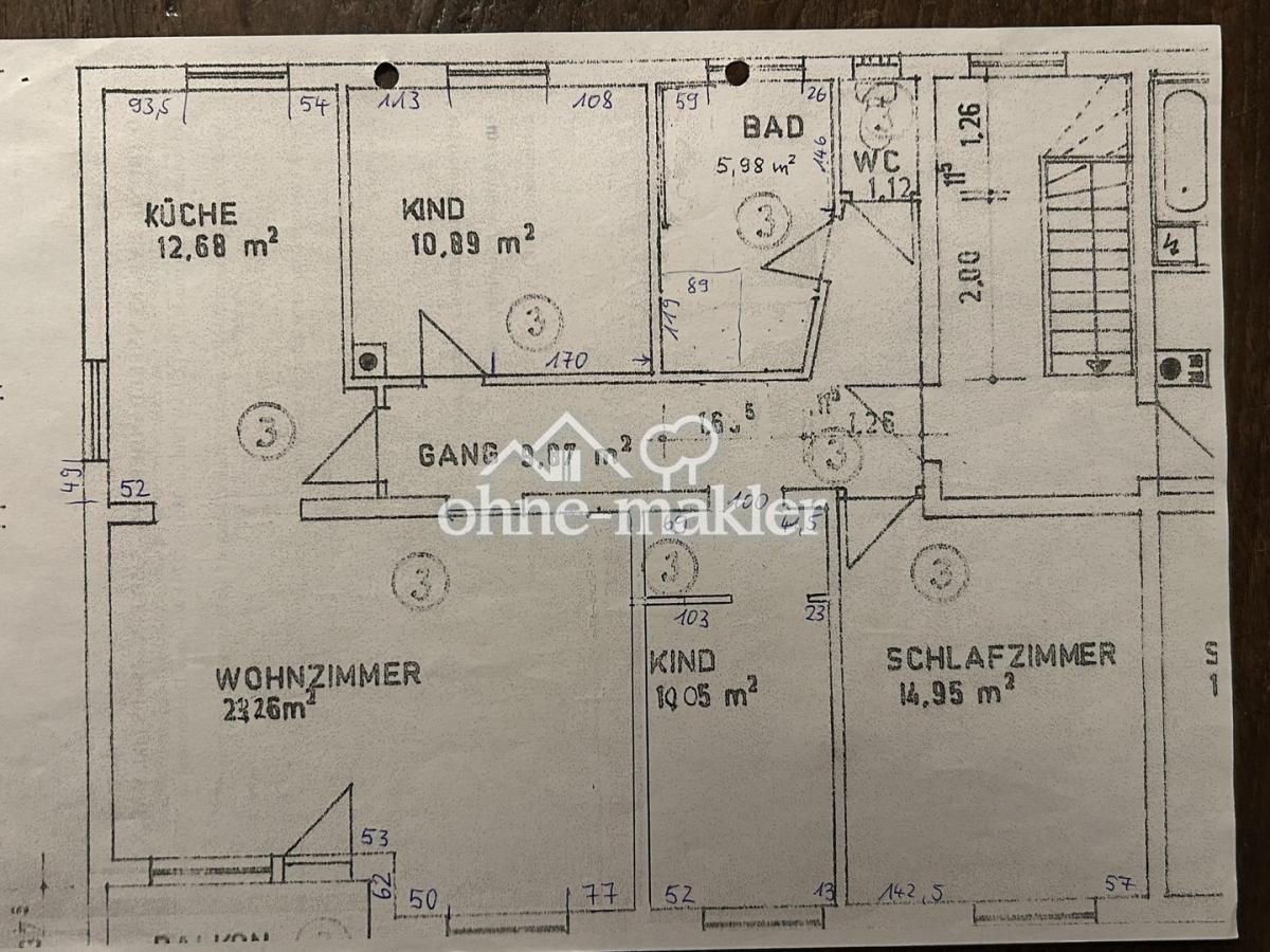 Grundriss Wohnung