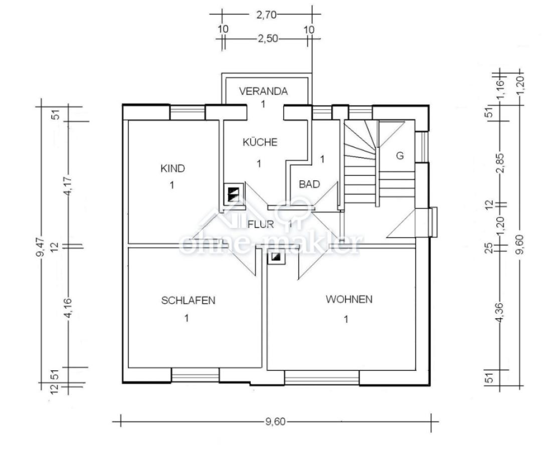 Grundriss Wohnung
