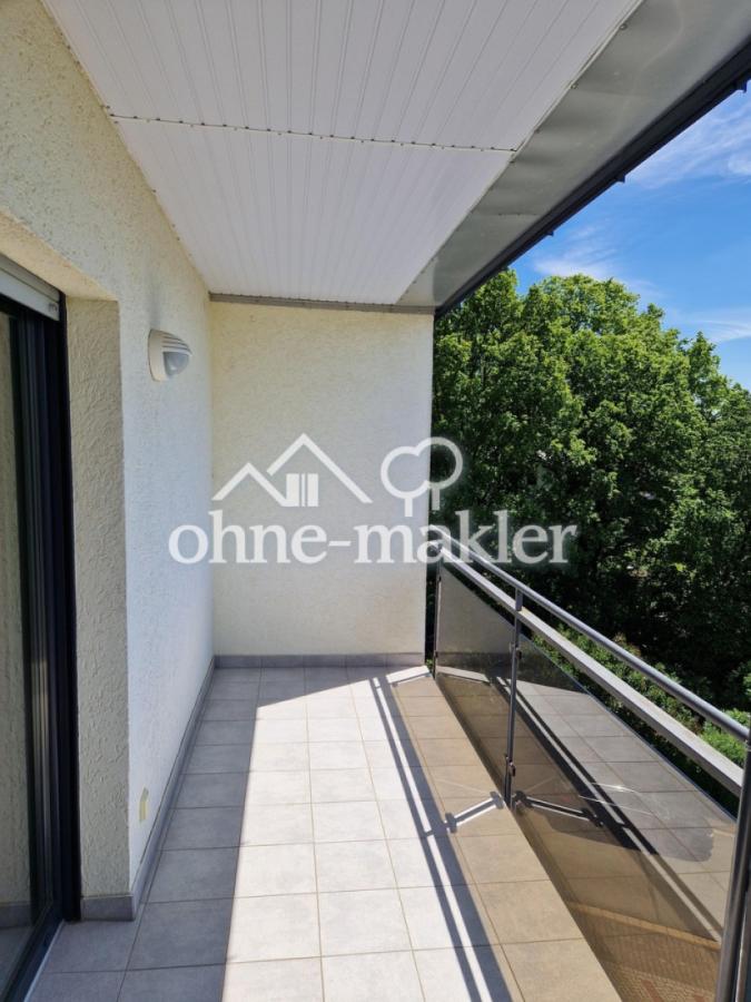 Balkon vor Schlafzimmer 