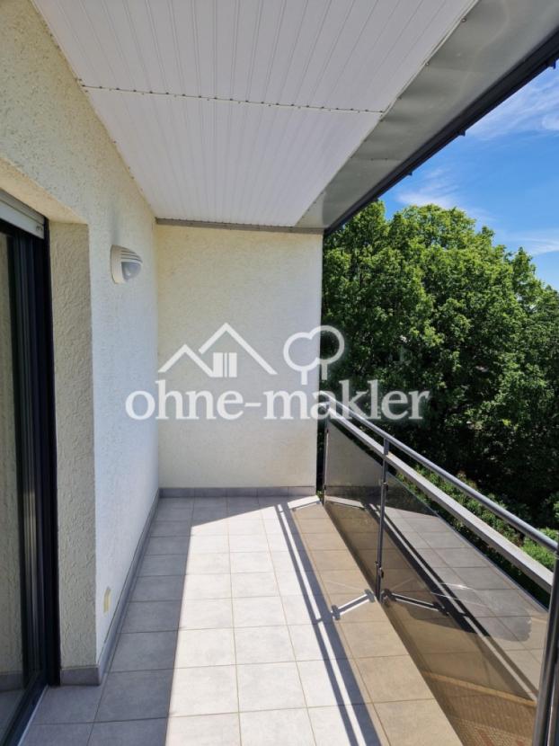 Balkon vor Schlafzimmer 