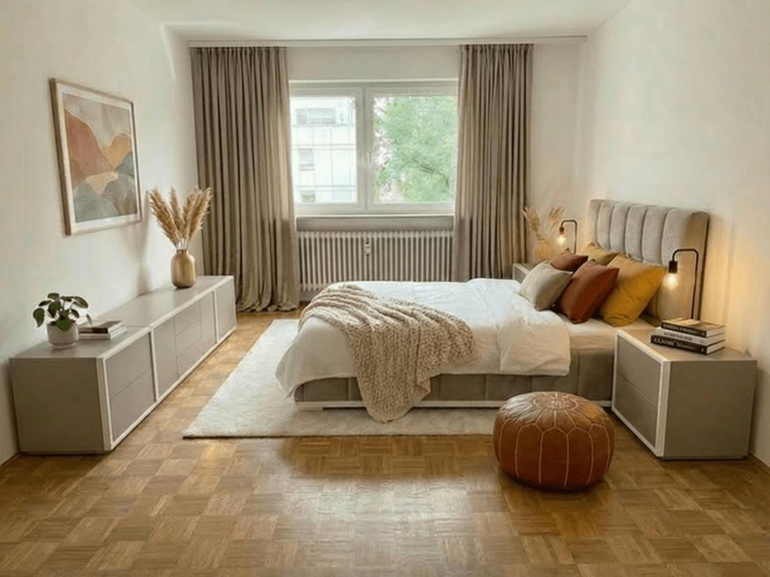 Schlafzimmer Visualisierung