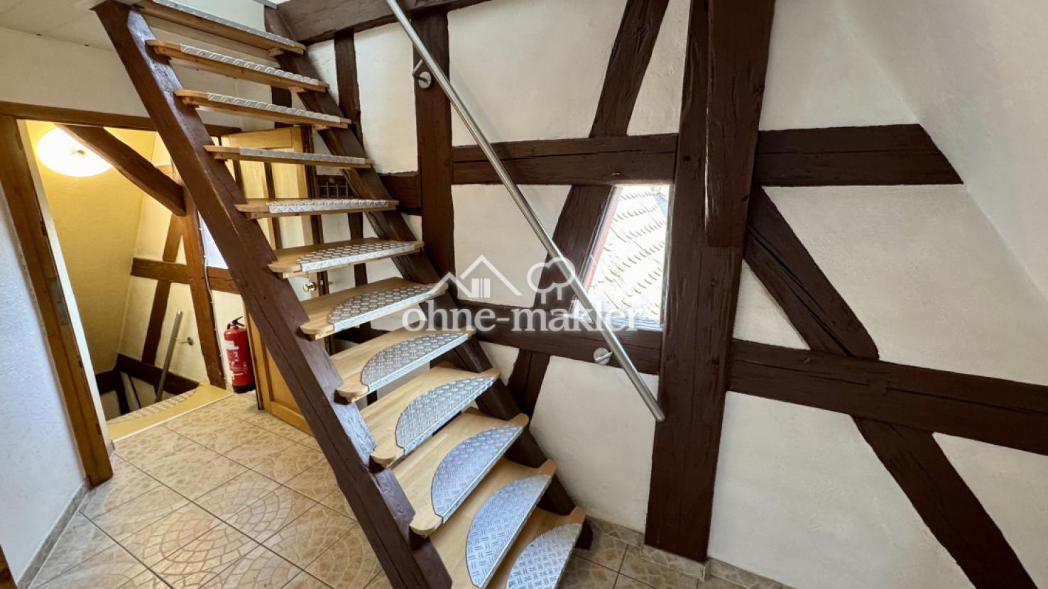 Treppe im DG