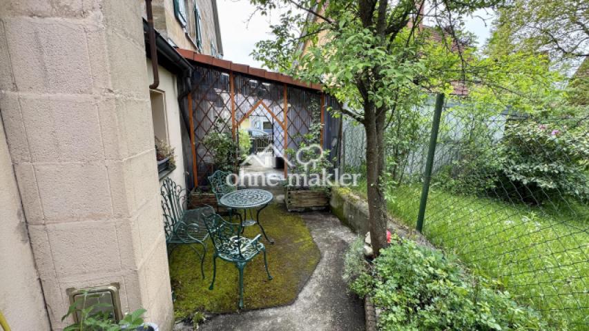 Garten hinterer Bereich