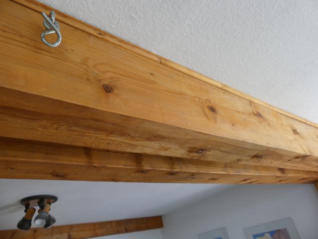 offene Dachbalken