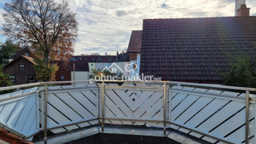 Balkon im Obergeschoß