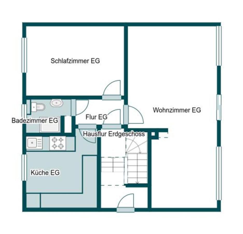 Grundriss Skizze EG