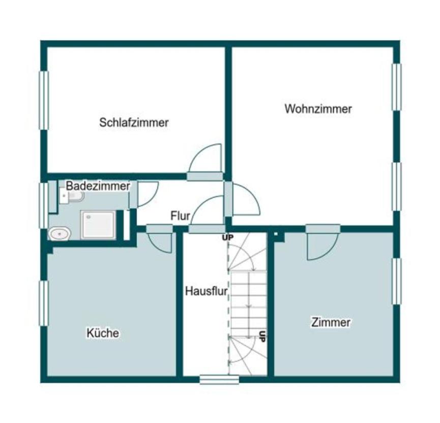 Grundriss Skizze 1.OG