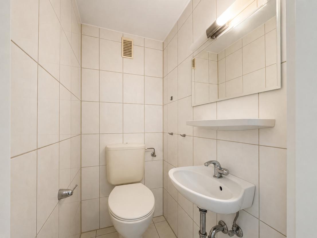 Ansicht Toilette