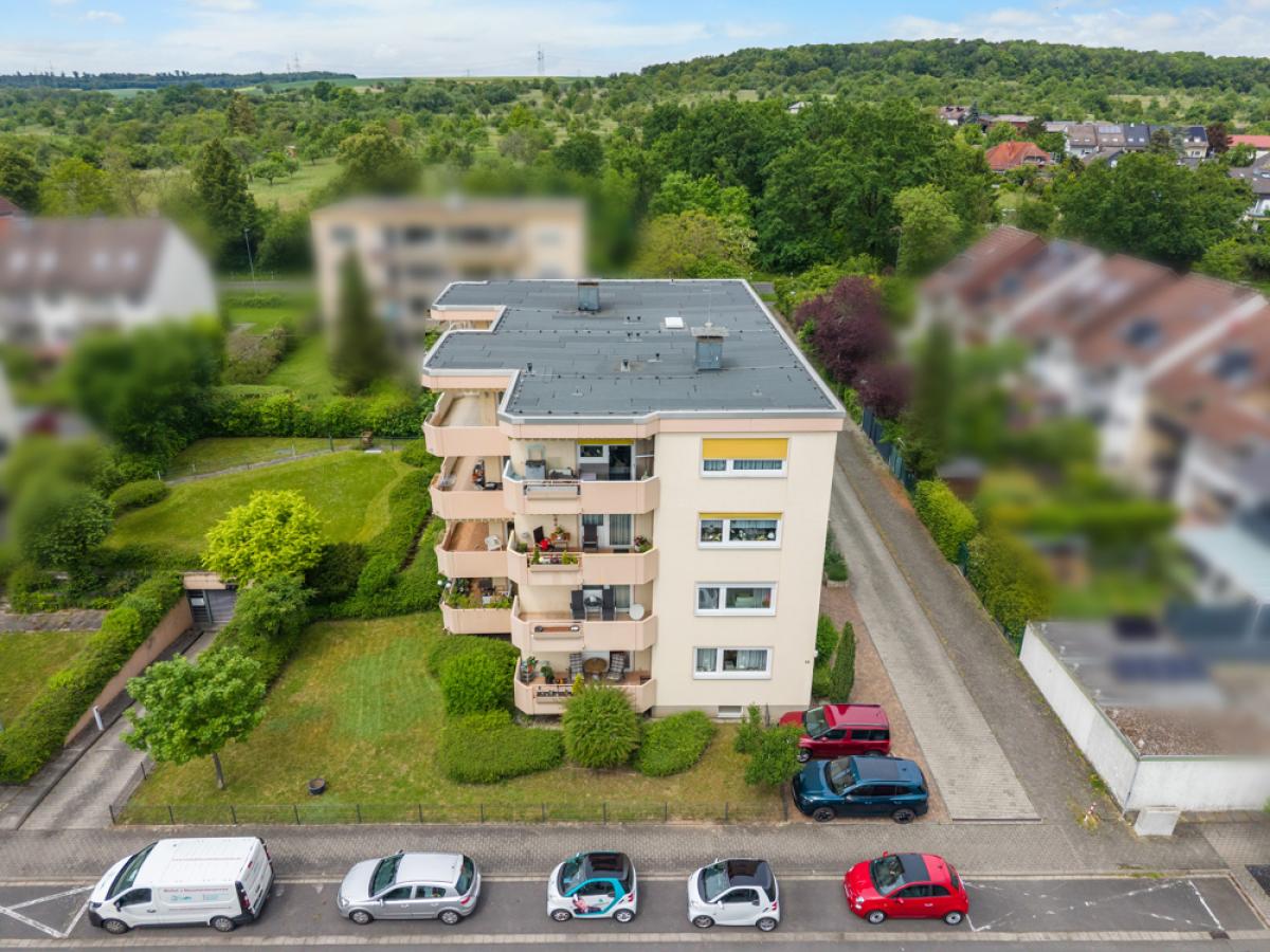Luftaufnahme Seitenansicht
