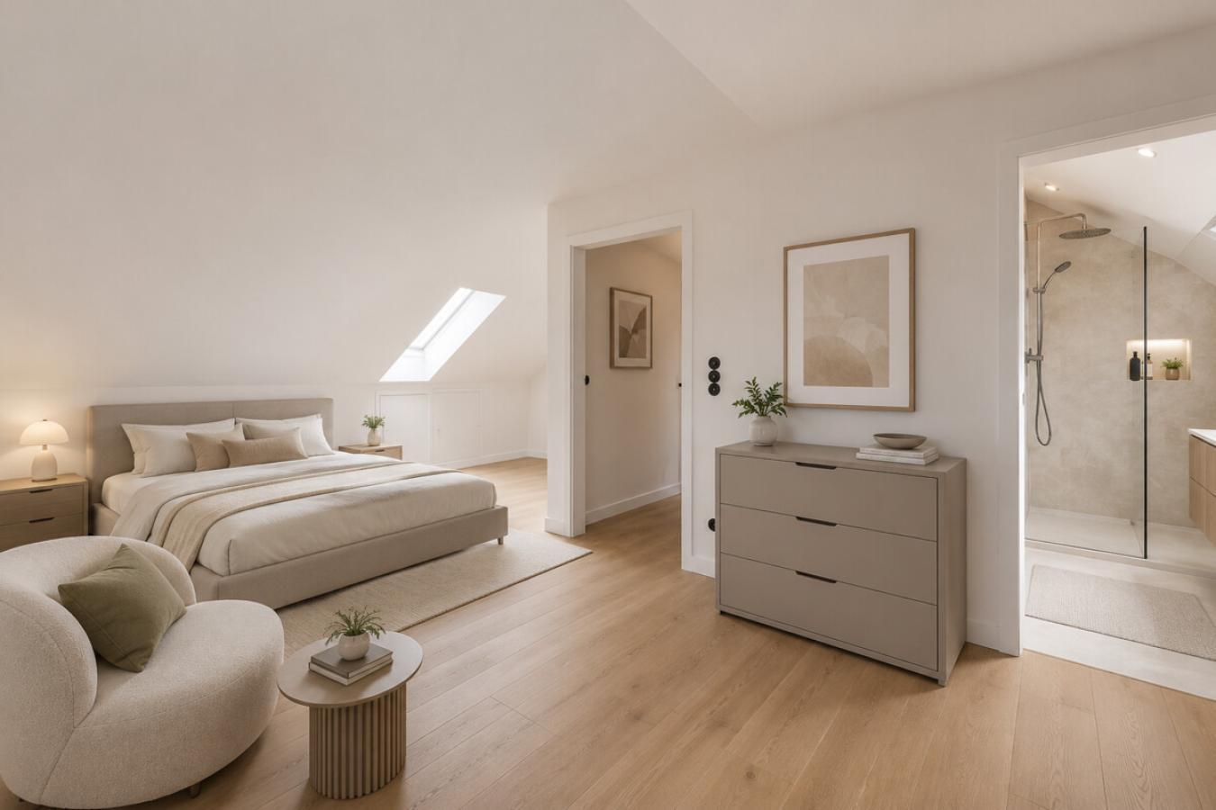 Beispiel Ausbau Dachgeschoss nach Fertigstellung