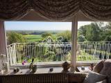 Blick aus dem Wohnzimmer