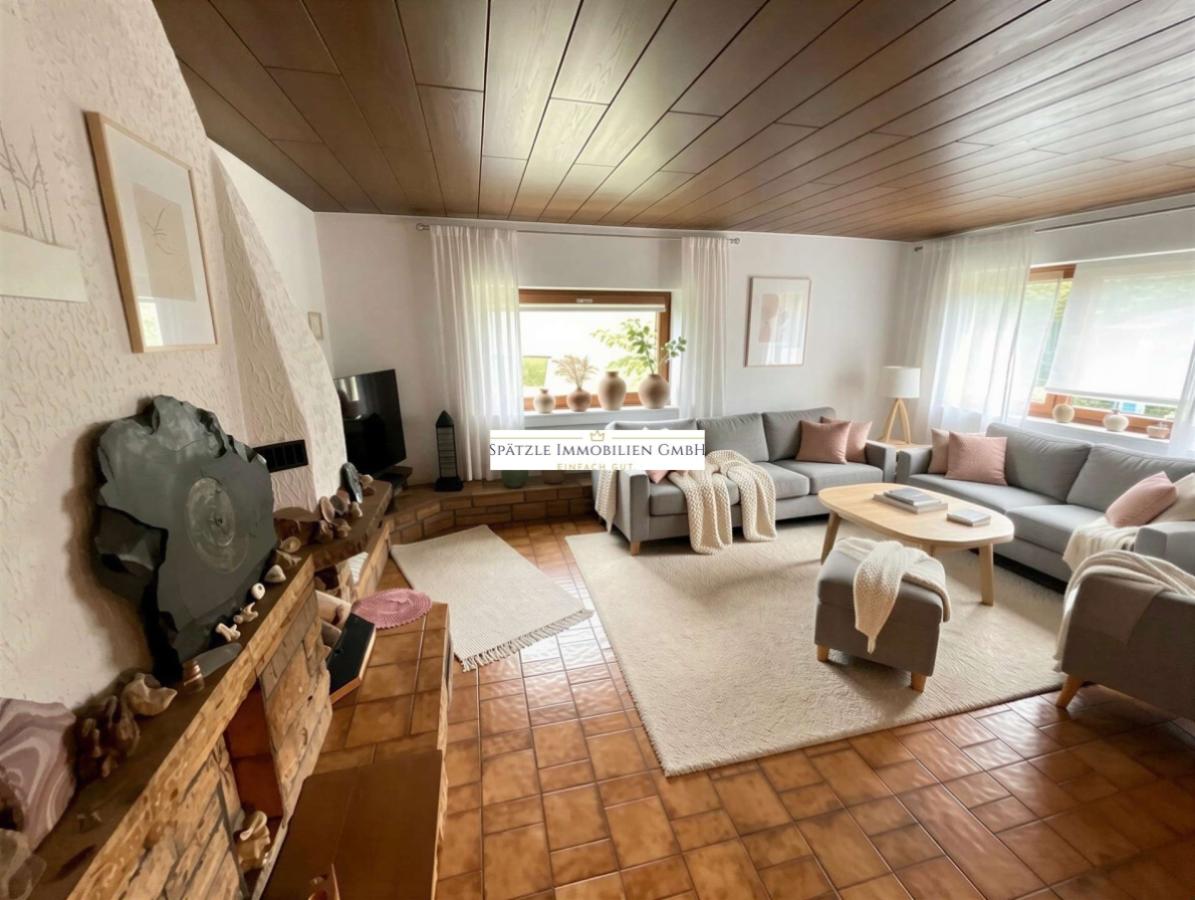 Wohnzimmer - (KI generiert)