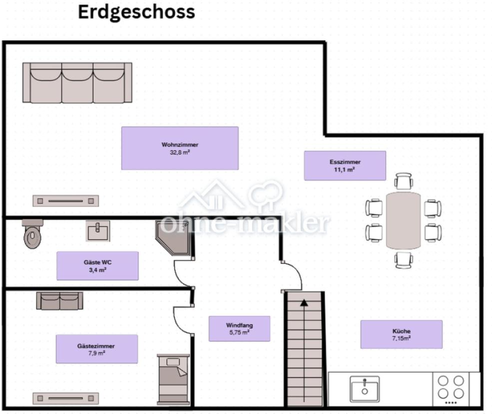 Grundriss Erdgeschoss