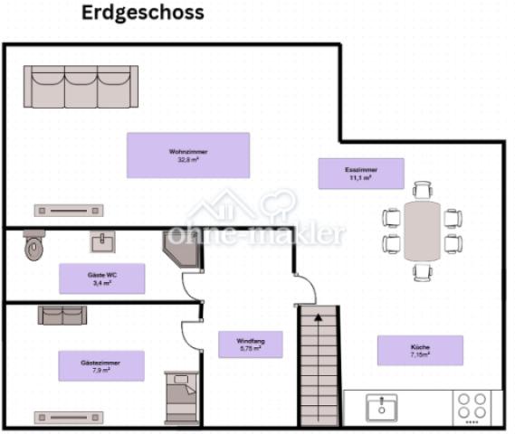 Grundriss Erdgeschoss