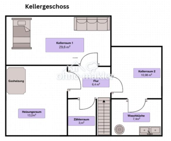 Grundriss Keller