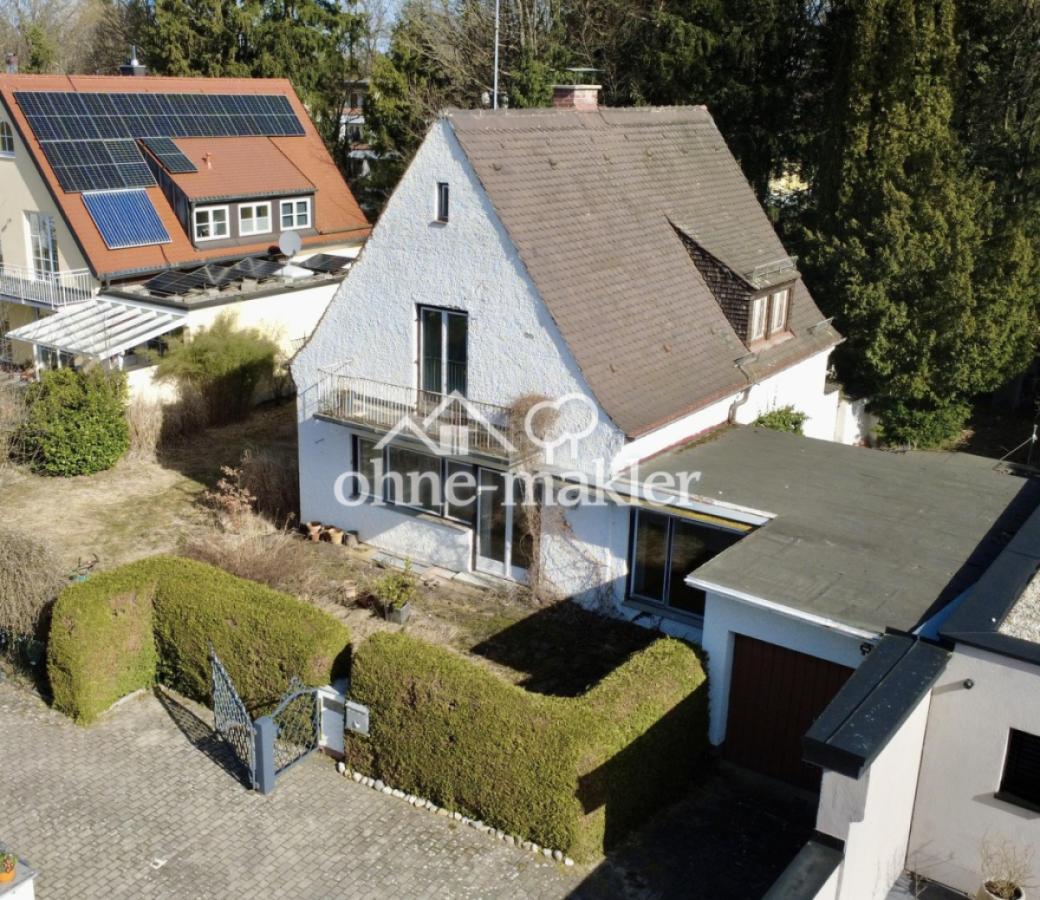 Luftansicht Haus