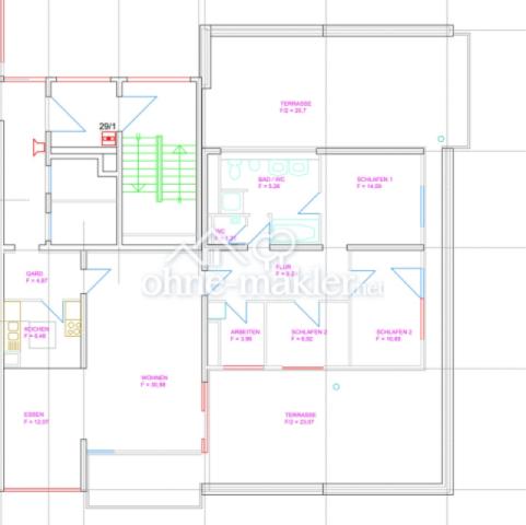 Grundriss 3 (Feuerschutzplan)