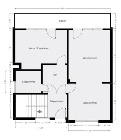 Grundriss Skizze EG