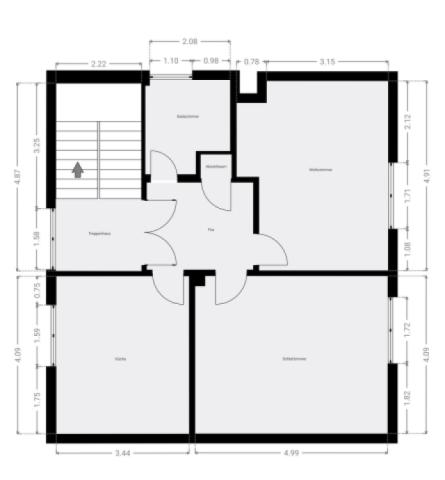 Grundriss Skizze 1.OG