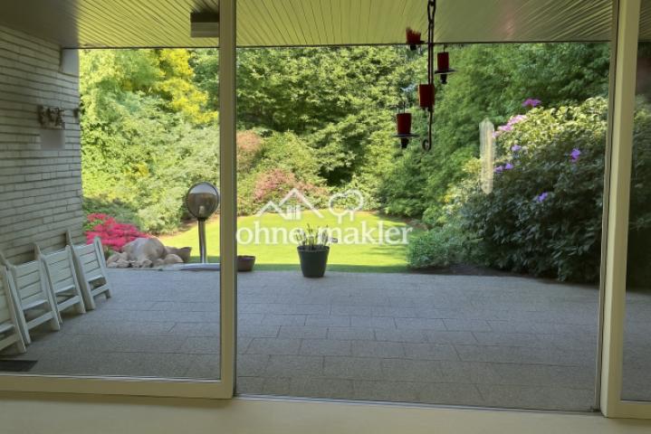 Blick vom Wohnzimmer