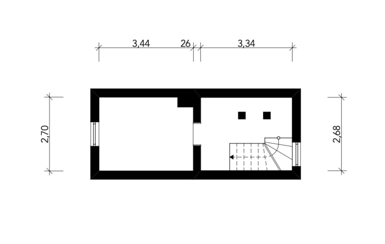 Grundriss Keller