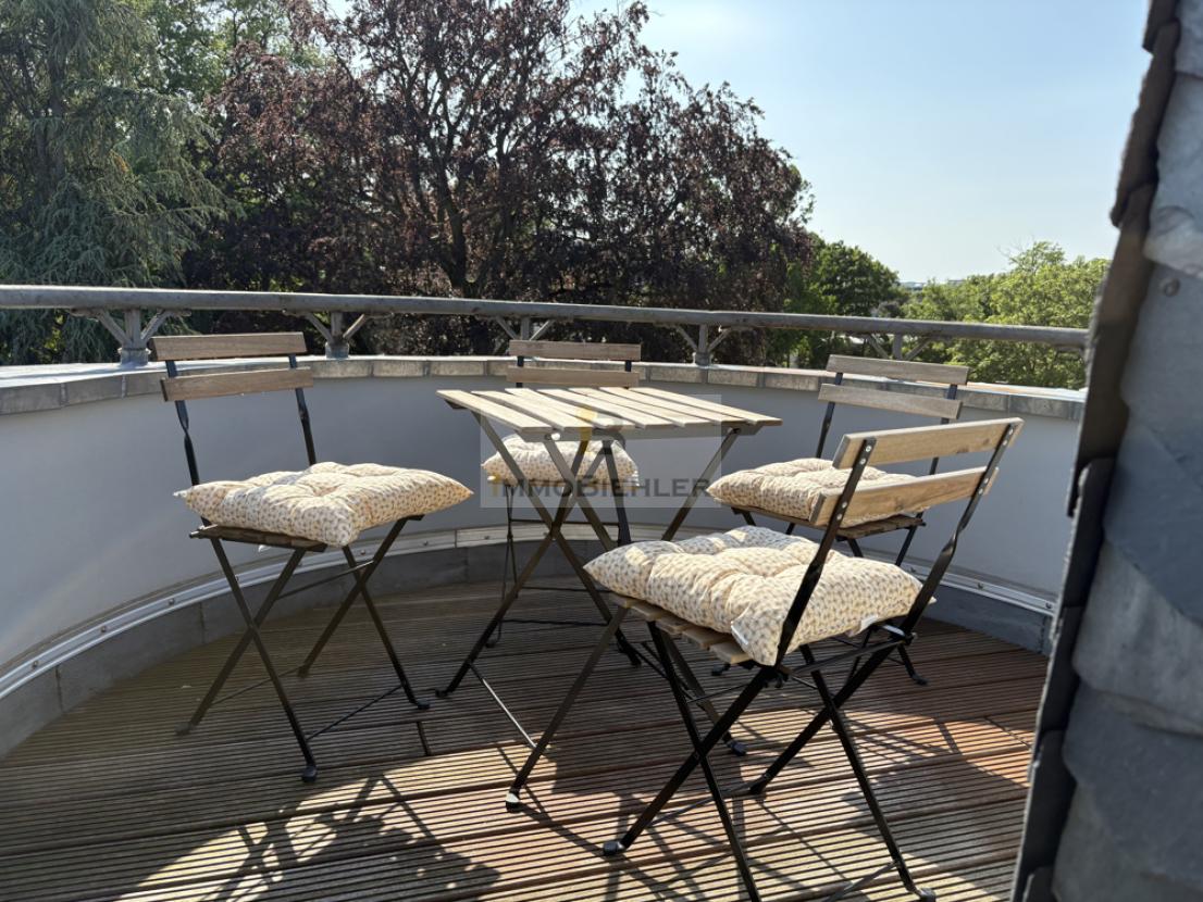 Turmterrasse im 2. OG 