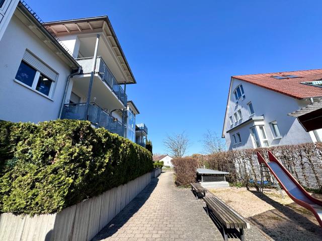 Innenhof mit Spielplatz