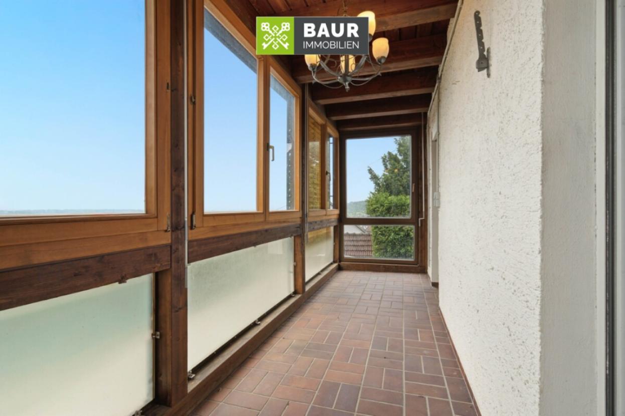 Balkon im EG
