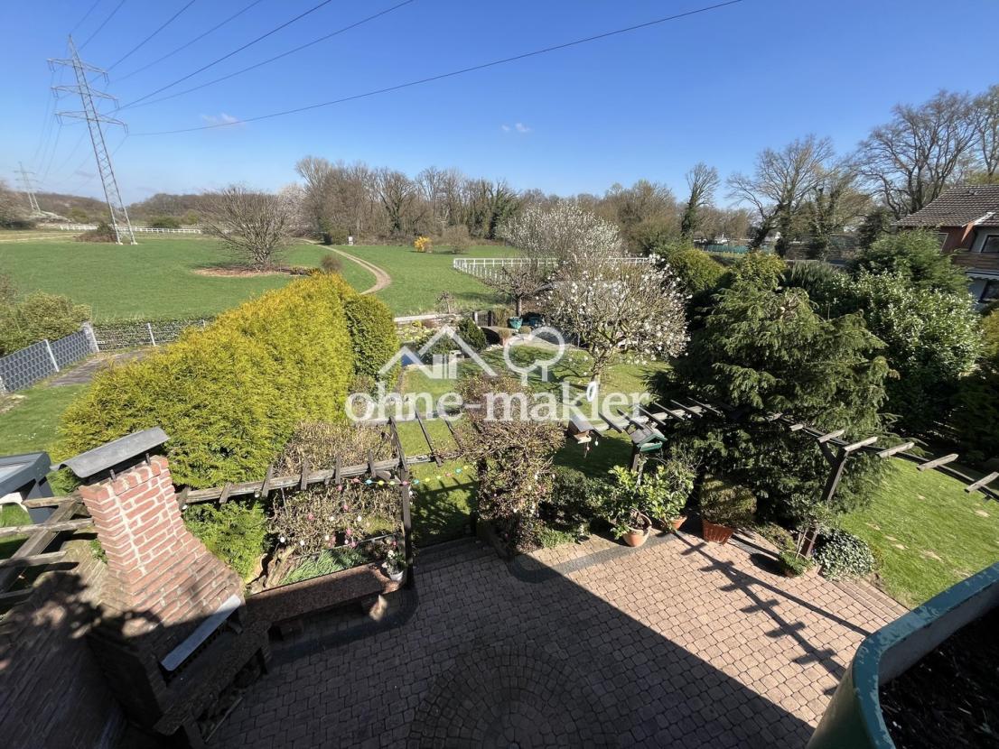 Obergeschoss Blick vom Balkon