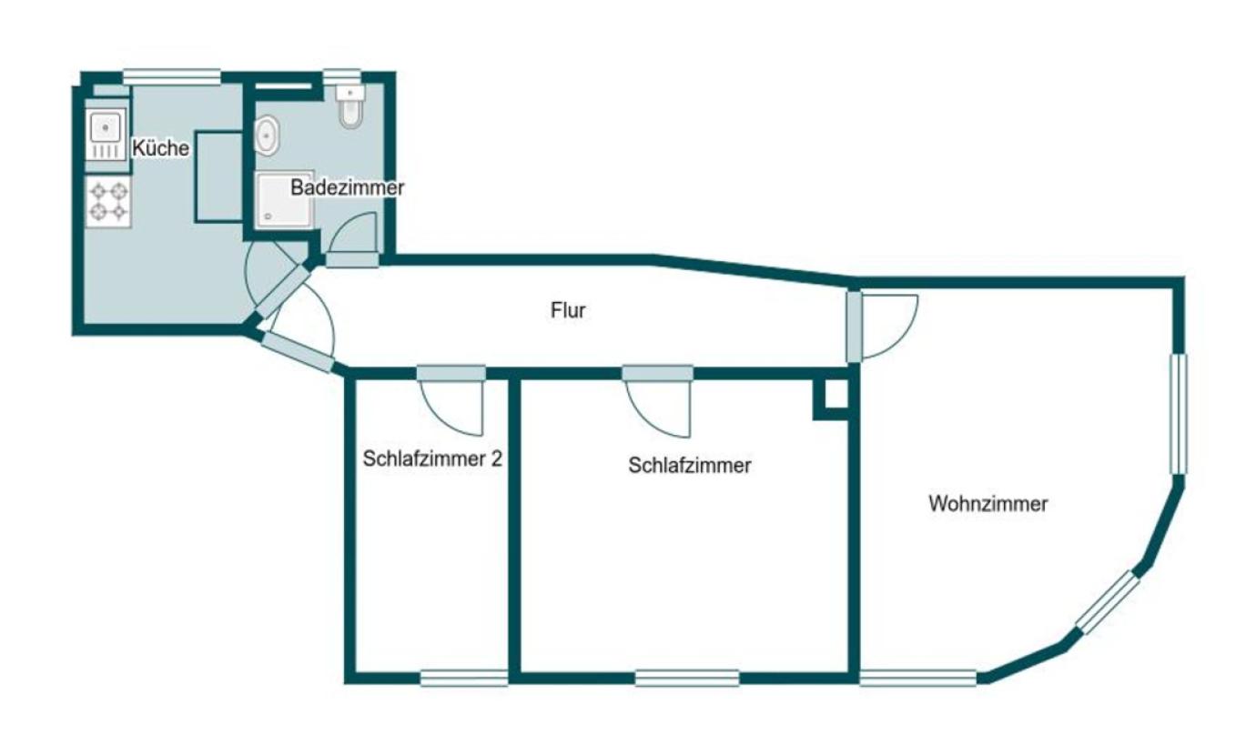Grundriss Skizze