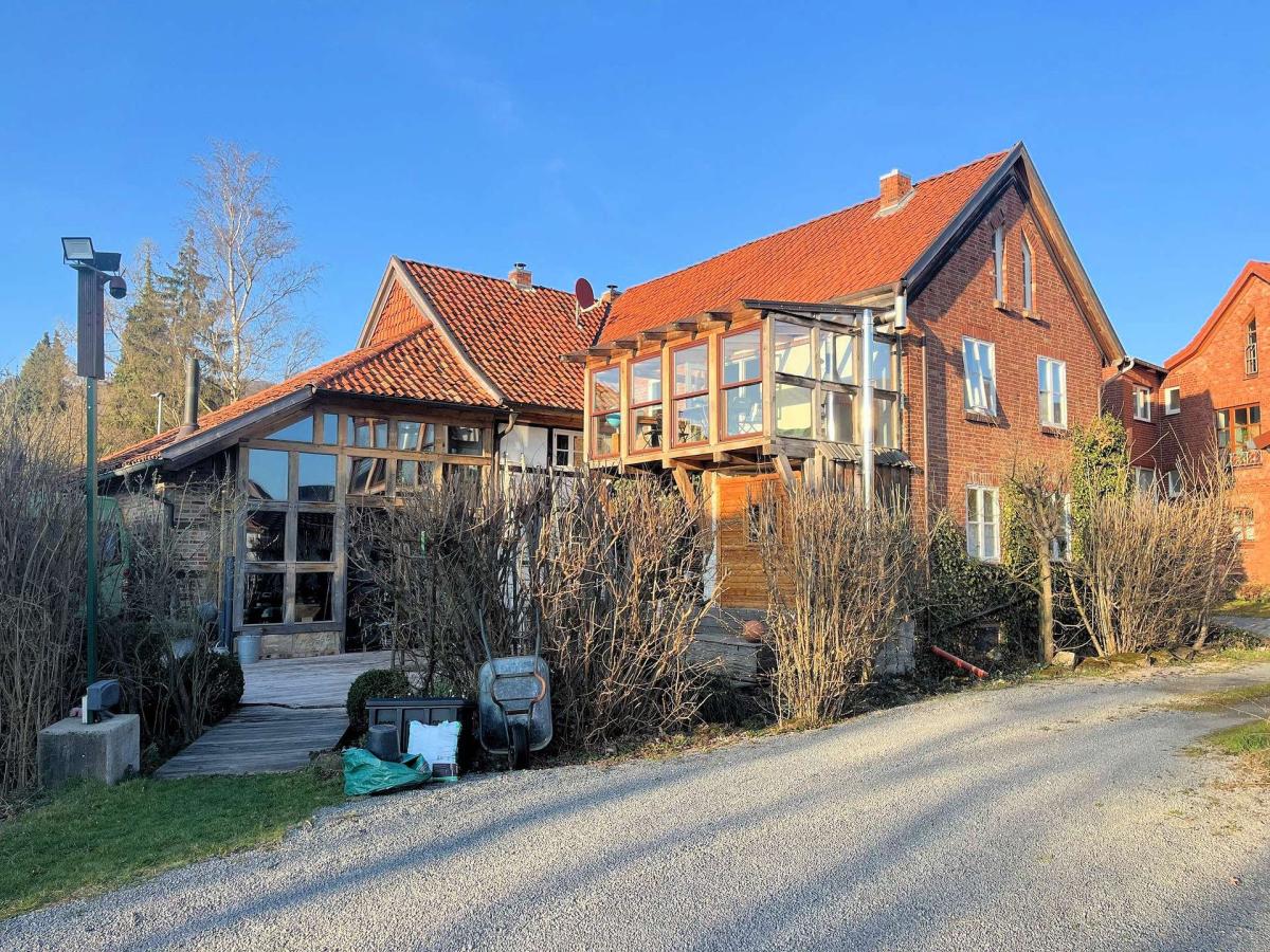 Einfamilienhaus in Bad Münder OT Nienstedt Rückansicht
