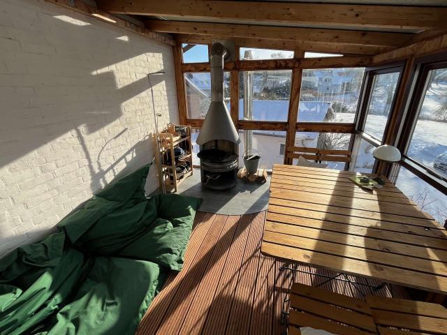 Wintergarten mit Grillmöglichkeit