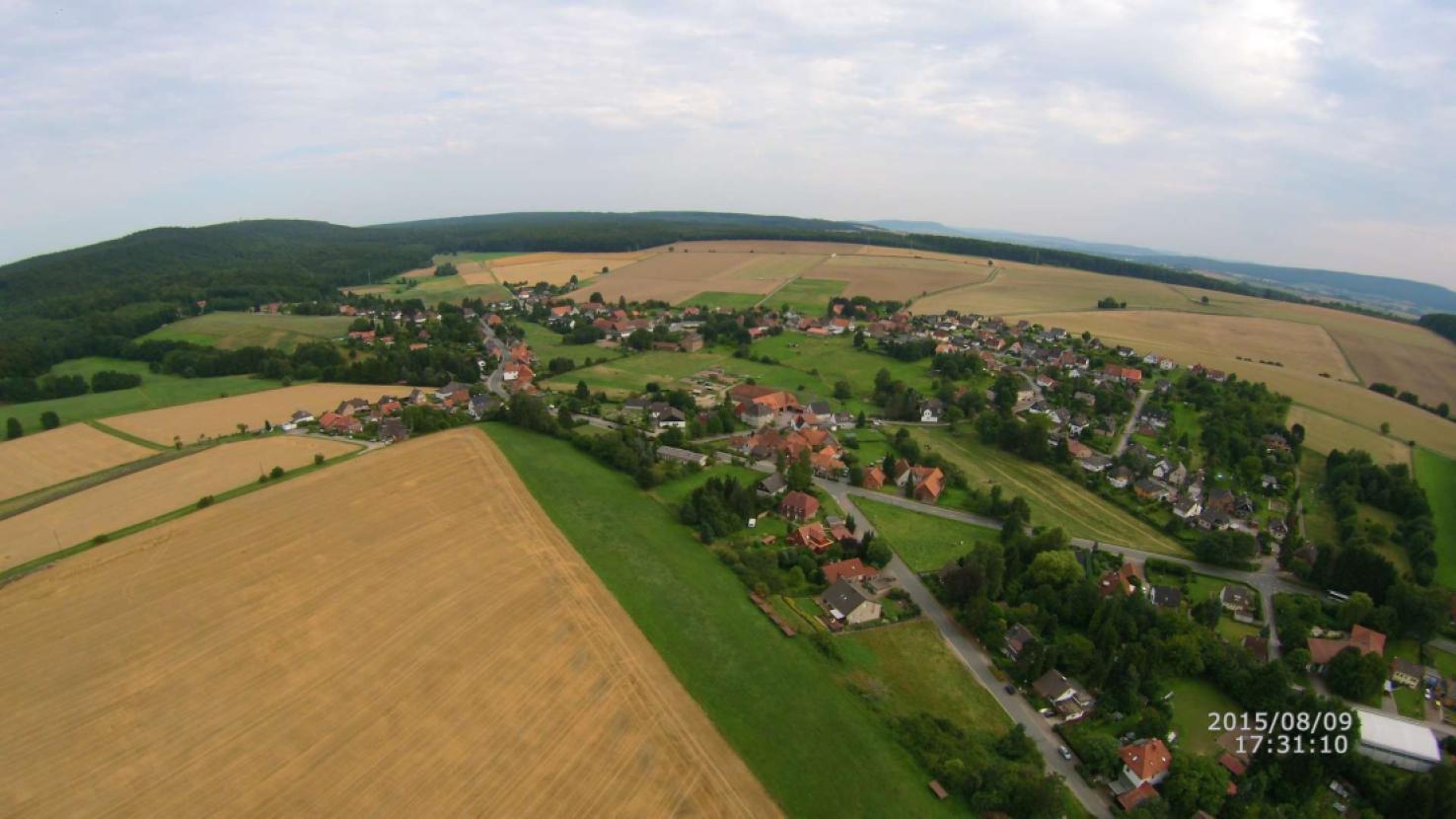 Nienstedt von oben