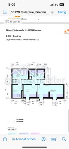 Grundriss Dachgeschosswohnung