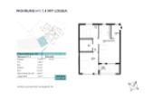 Wohnung H1.1.4 mit Loggia
