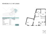 Wohnung H1.2.1 mit Loggia