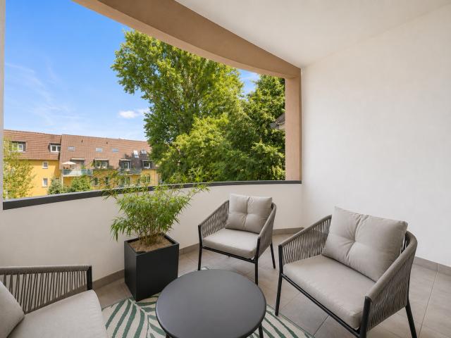 Ansicht Balkon