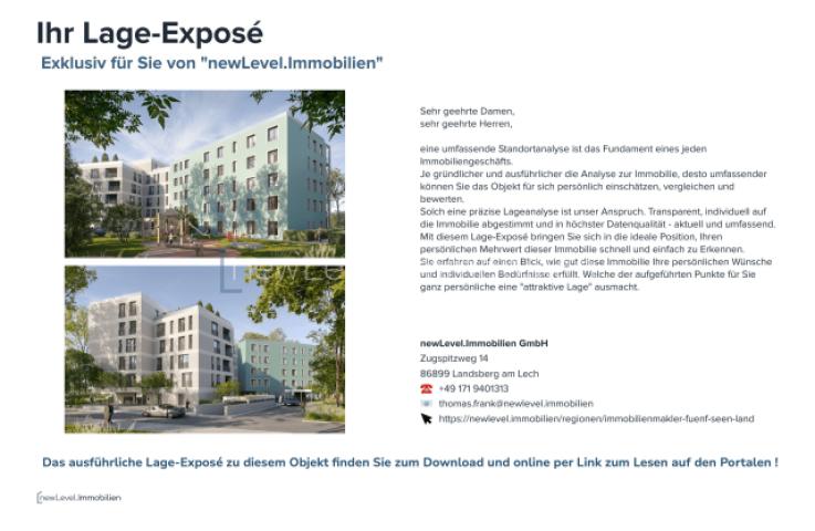 Hinweis auf das Lage-Exposé